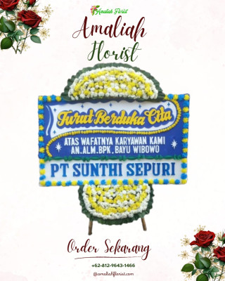 Papan Bunga Duka di Kasang Jaya