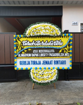 Papan Bunga Duka di Kasang Jaya