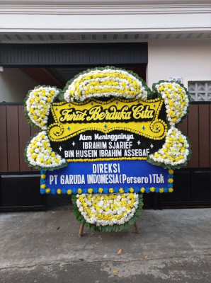 Papan Bunga Duka di Kasang Jaya