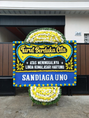 Papan Bunga Duka di Kasang Jaya